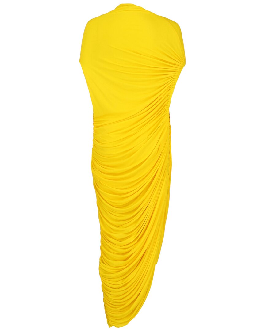 Ferragamo Ferragamo Asymmetric Draped Midi Dress