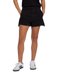 7 For All Mankind 7 For All Mankind Black Tailored Slouch Short Jean
