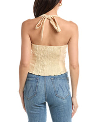 Femme Society Sleeveless Linen Top