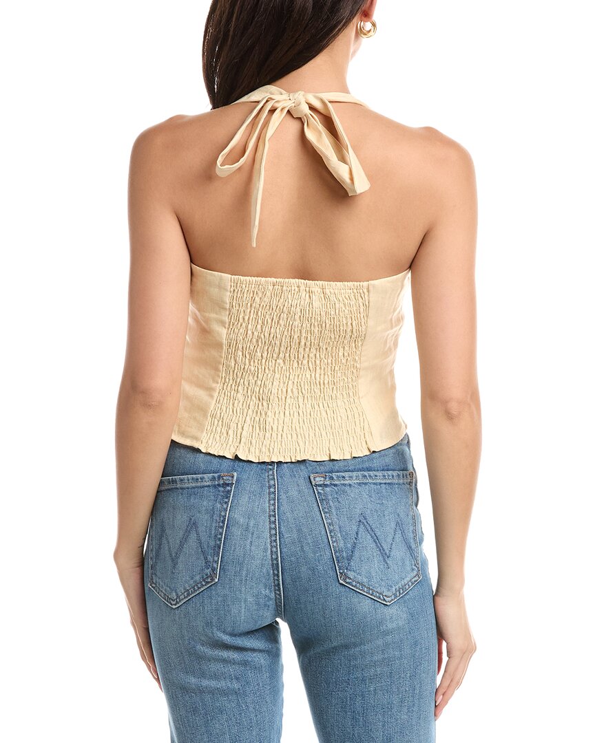 Femme Society Sleeveless Linen Top