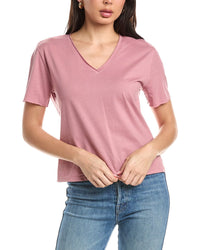 Femme Society Femme Society V-Neck Short Sleeve Top
