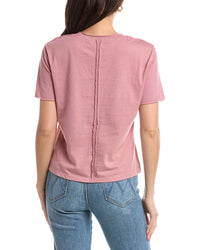 Femme Society Femme Society V-Neck Short Sleeve Top