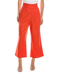 Femme Society Femme Society Linen-Blend Pant