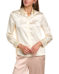 Femme Society Femme Society Long Sleeve Silk Shirt