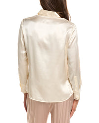 Femme Society Femme Society Long Sleeve Silk Shirt