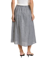 Femme Society Linen-Blend Skirt