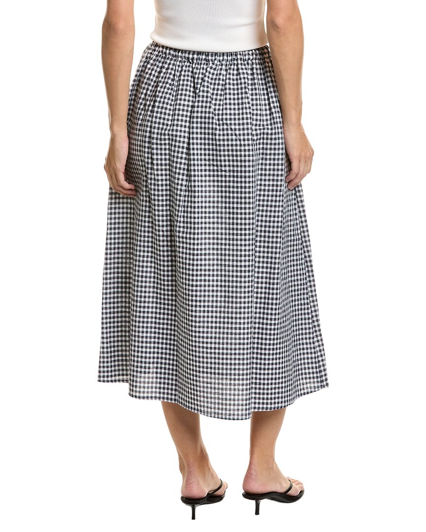 Femme Society Linen-Blend Skirt
