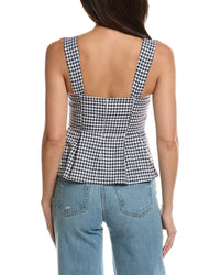 Femme Society Femme Society Linen-Blend Top