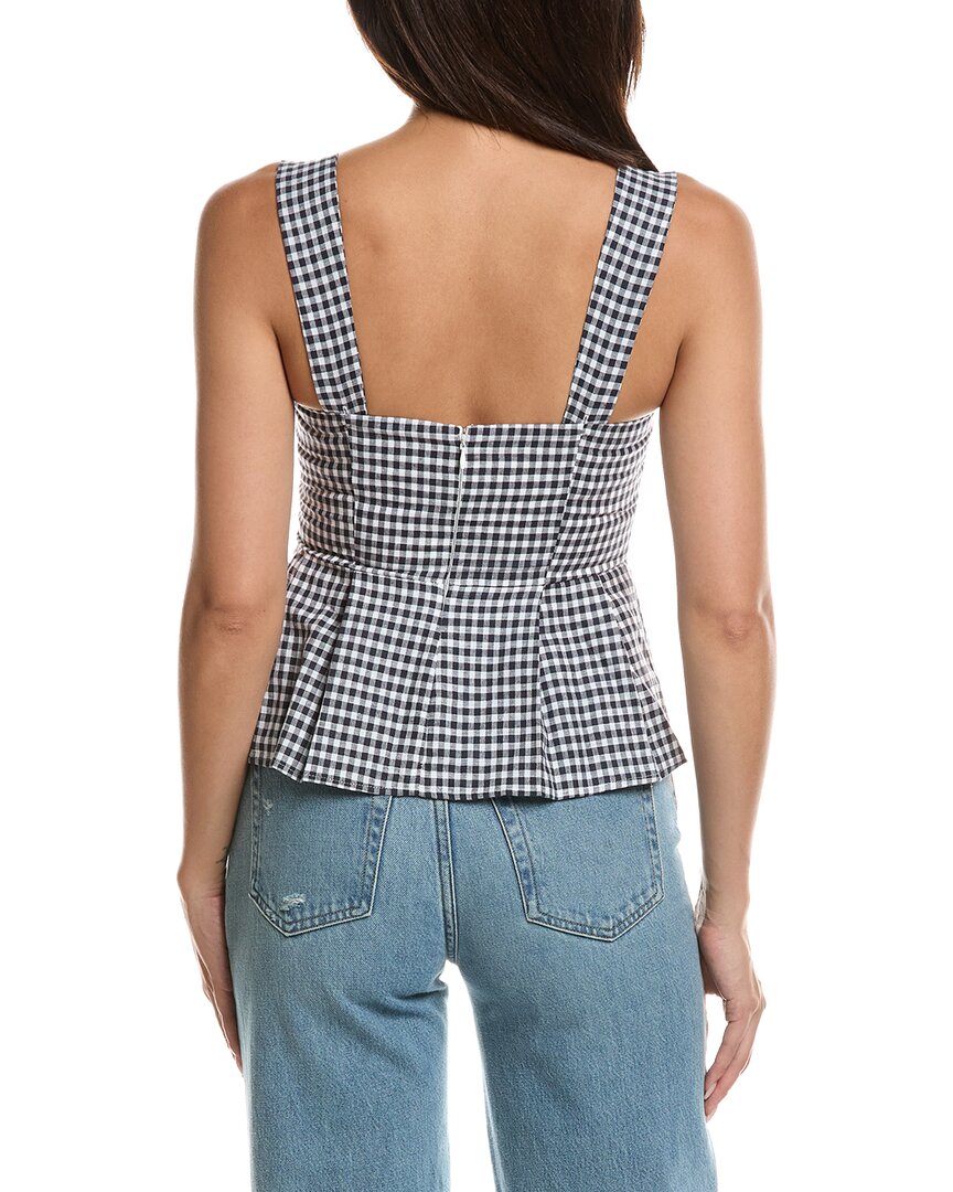 Femme Society Femme Society Linen-Blend Top