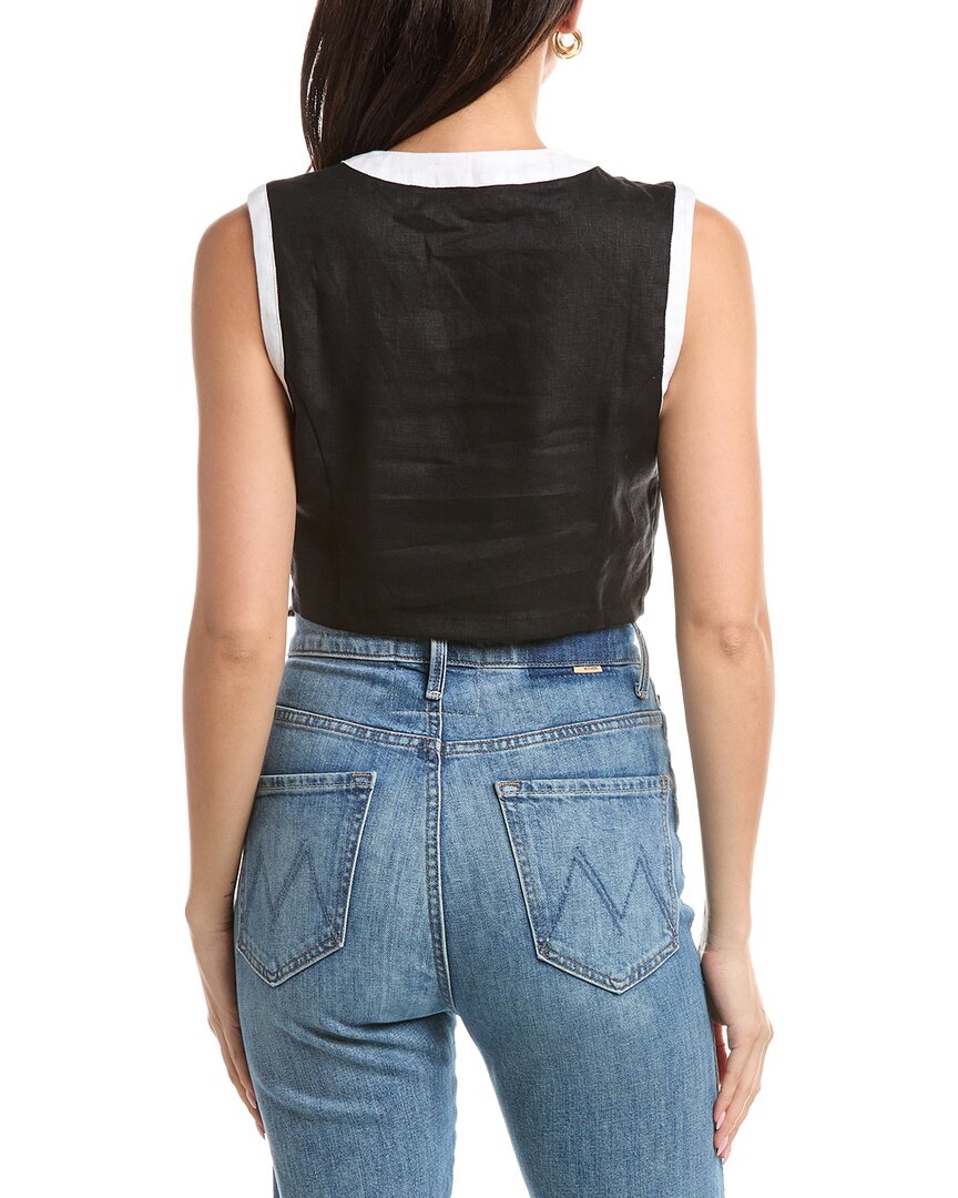 Femme Society Femme Society Sleeveless Linen Top