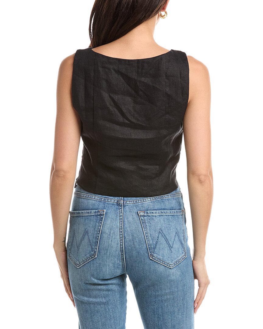 Femme Society Femme Society Sleeveless Linen Top