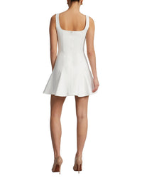 Bcbgmaxazria Solid Godet Dress