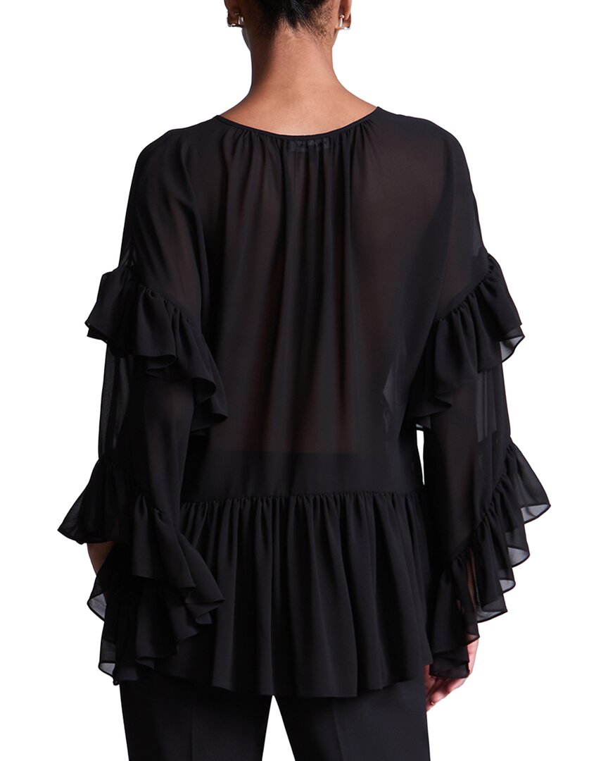 Bcbgmaxazria Ruffle Swing Top