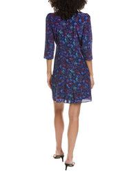 The Kooples New Feathers Silk Mini Dress