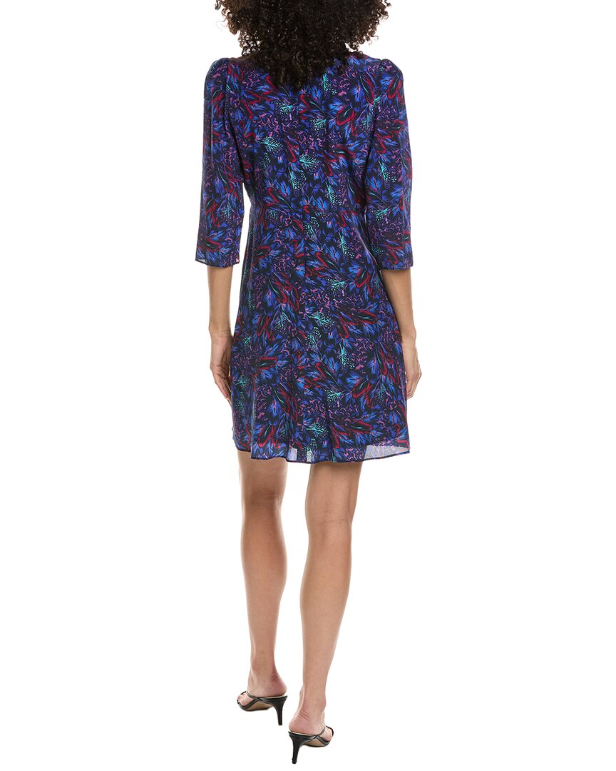 The Kooples New Feathers Silk Mini Dress