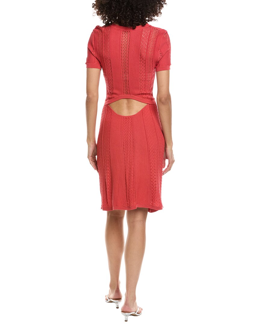 The Kooples Romantic Net Stitches Mini Dress