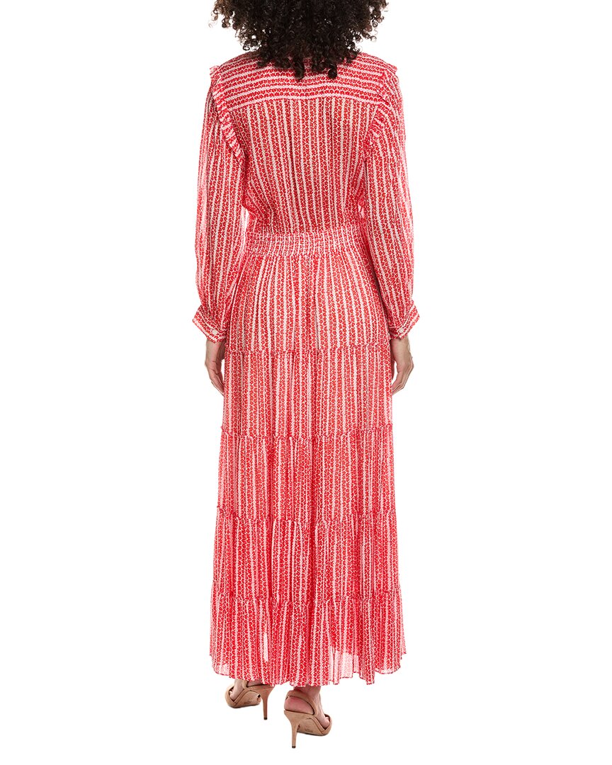 The Kooples Flower Stripes Mini Dress