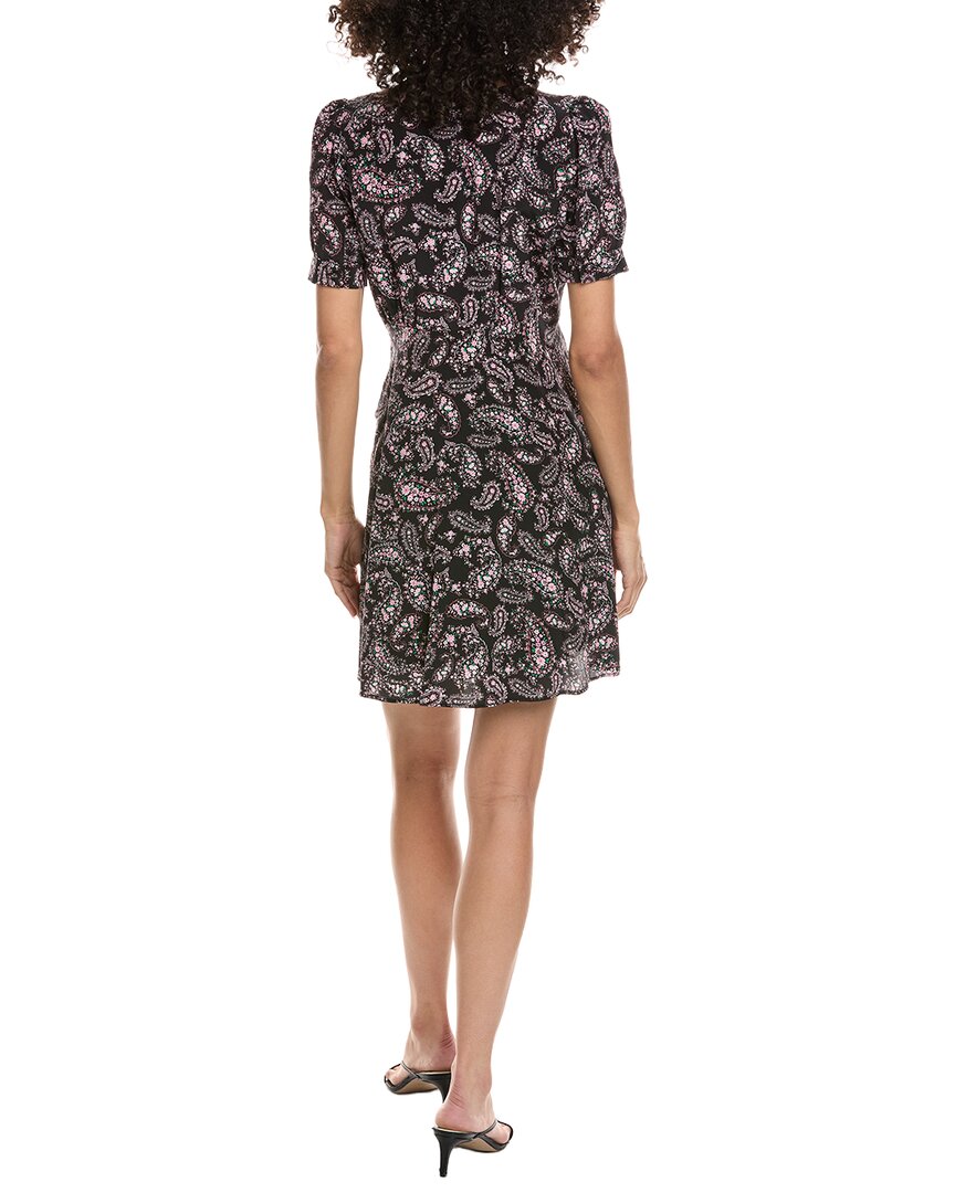 The Kooples Liberty Paisley Silk Mini Dress