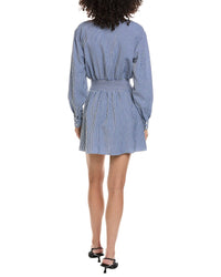 The Kooples Amy Stripes Mini Shirtdress