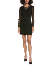 The Kooples Mix Dentelle Mini Dress