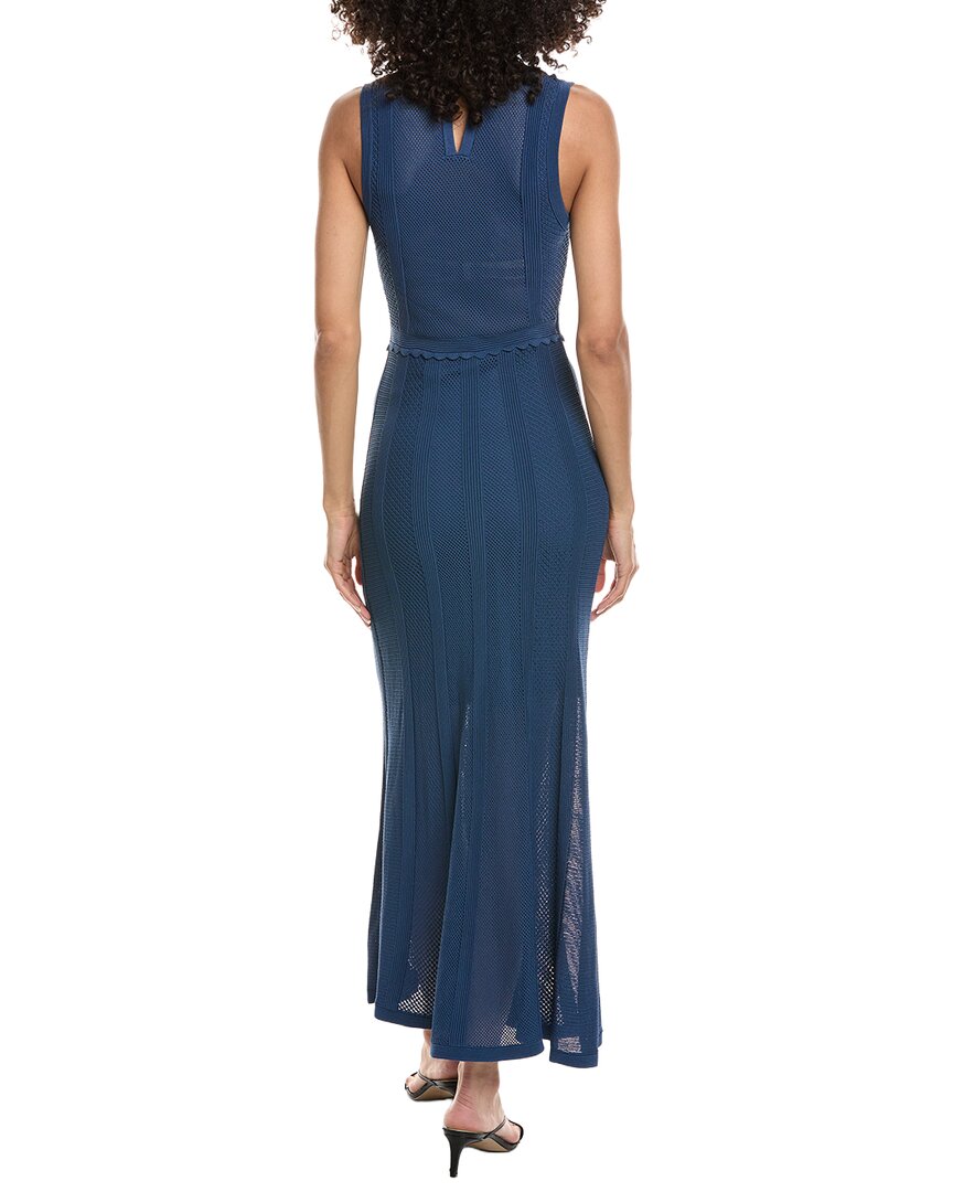 The Kooples Romantic Net Stitches Maxi Dress