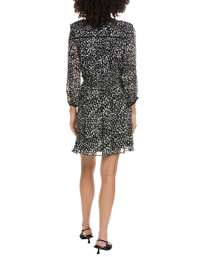The Kooples Grunge Leopard Mini Dress