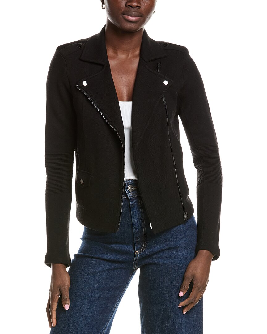 Minnie Rose Minnie Rose Knit Moto Jacket