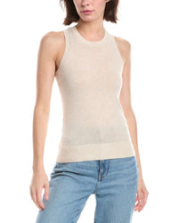 Minnie Rose Cashmere-Blend Tank Top