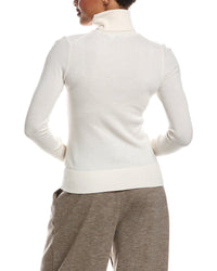 SIMKHAI Simkhai Nuha Wool & Cashmere-Blend Turtleneck Sweater