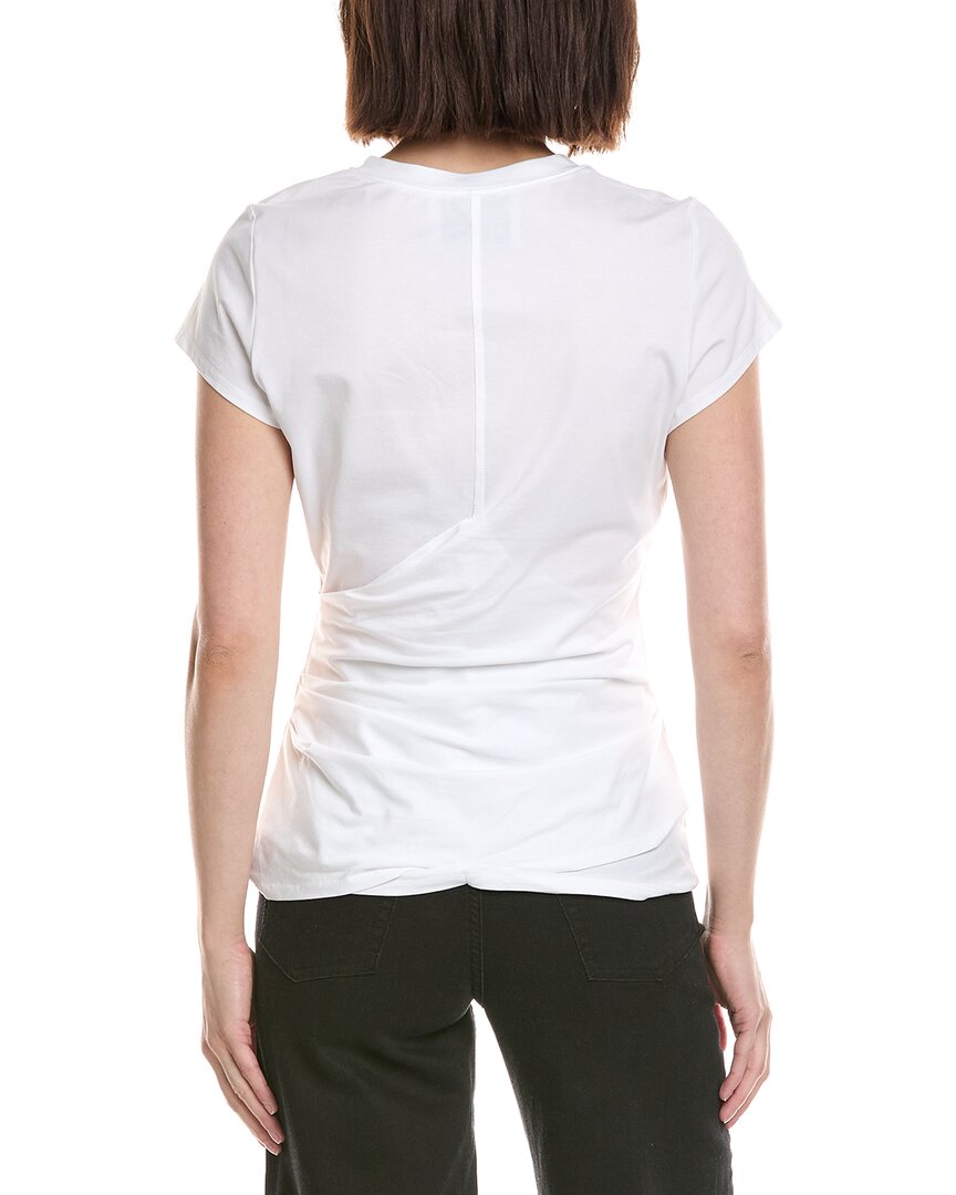 3.1 Phillip Lim Draped Short Sleeve T-Shirt