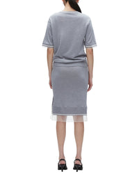 3.1 Phillip Lim Draped Knit Wool Dress