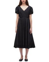 3.1 Phillip Lim Soft Tulip Sleeve V-Neck Dress