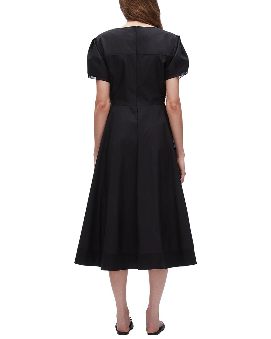 3.1 Phillip Lim Soft Tulip Sleeve V-Neck Dress