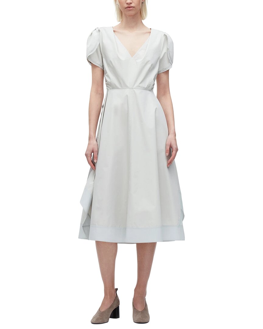 3.1 Phillip Lim Soft Tulip Sleeve V-Neck Dress