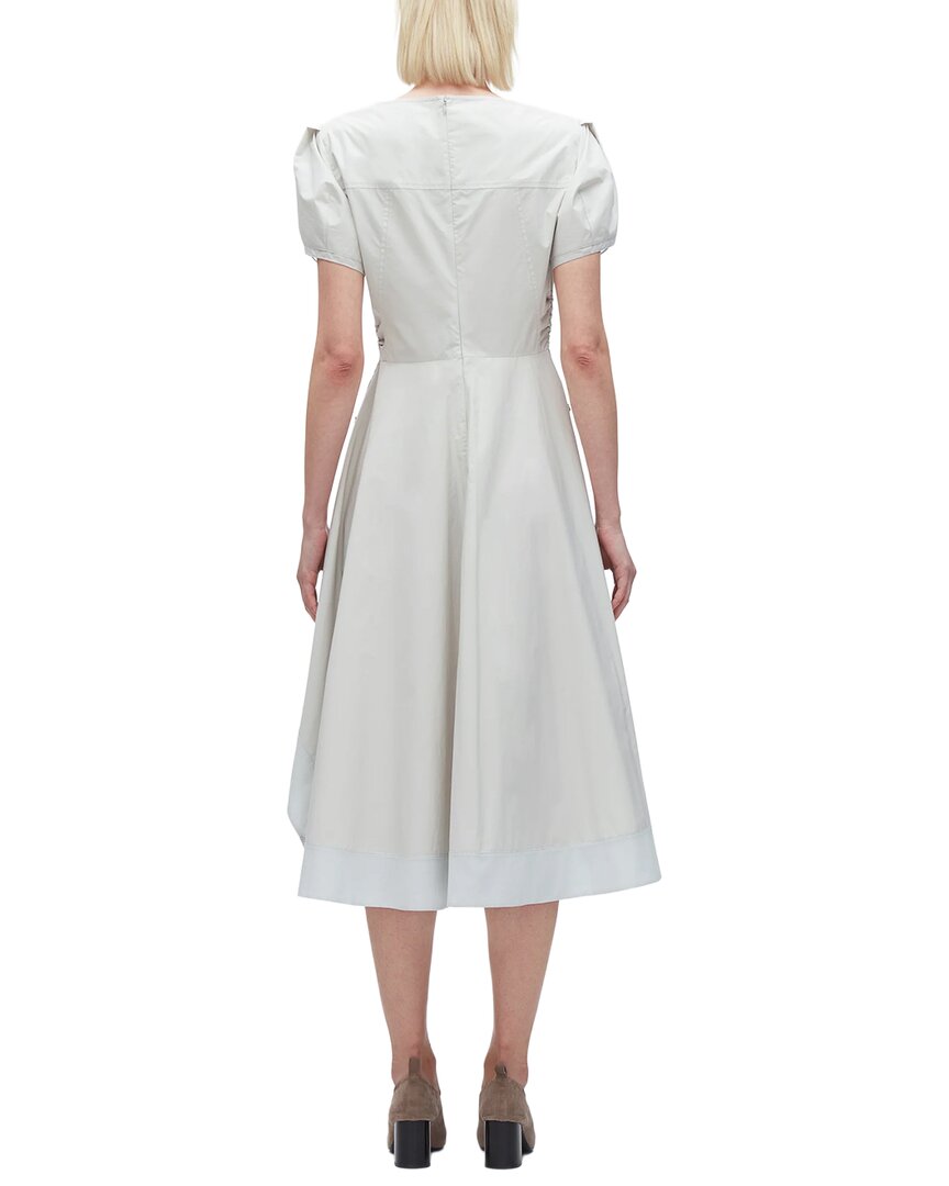 3.1 Phillip Lim Soft Tulip Sleeve V-Neck Dress