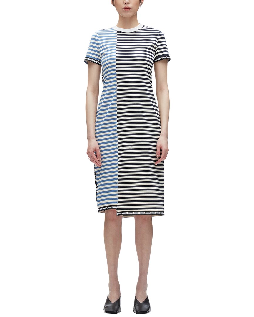 3.1 Phillip Lim Patchwork Short Sleeve T-Shirt Dress