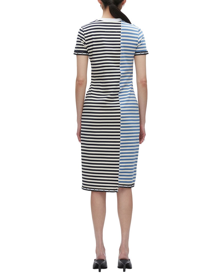 3.1 Phillip Lim Patchwork Short Sleeve T-Shirt Dress