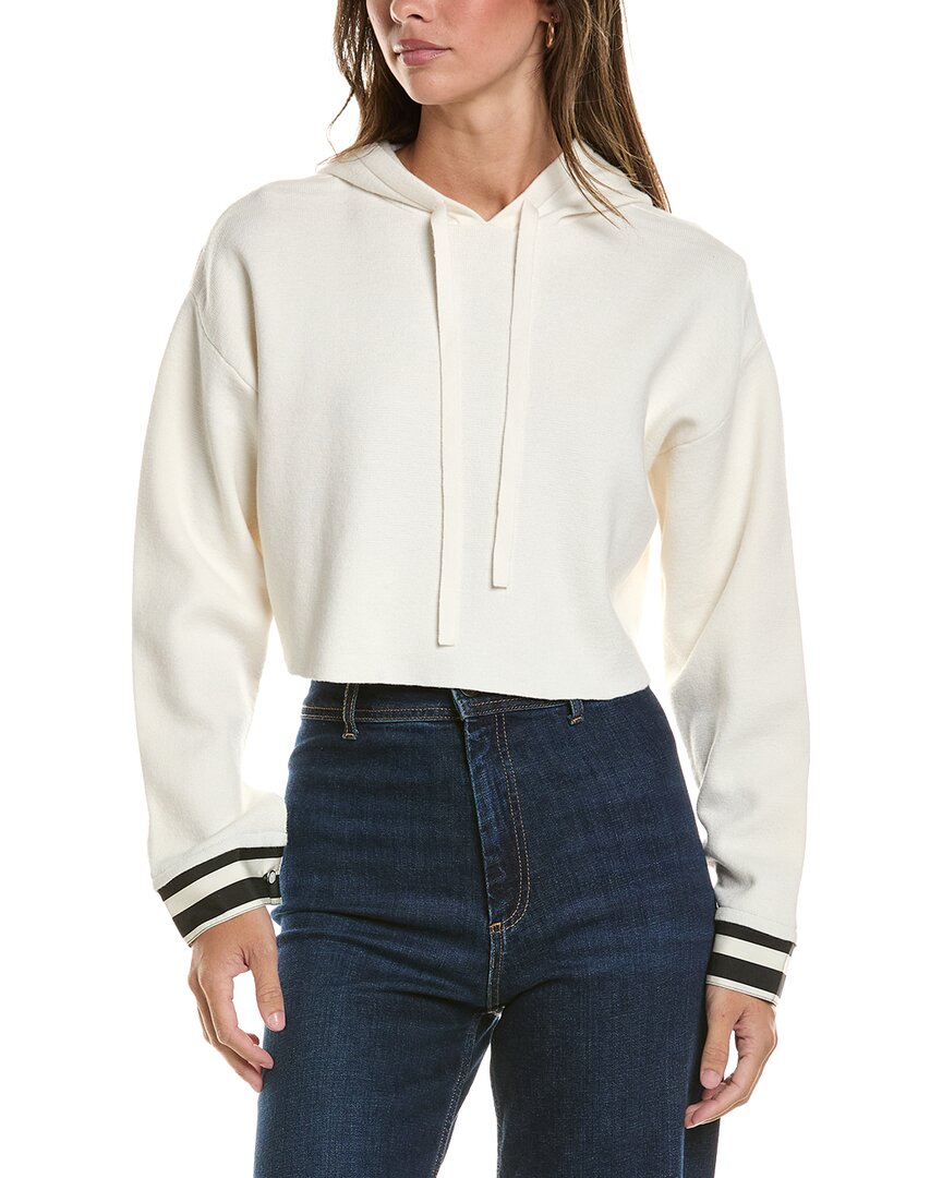 3.1 Phillip Lim 3.1 Phillip Lim Cropped Wool-Blend Hoodie