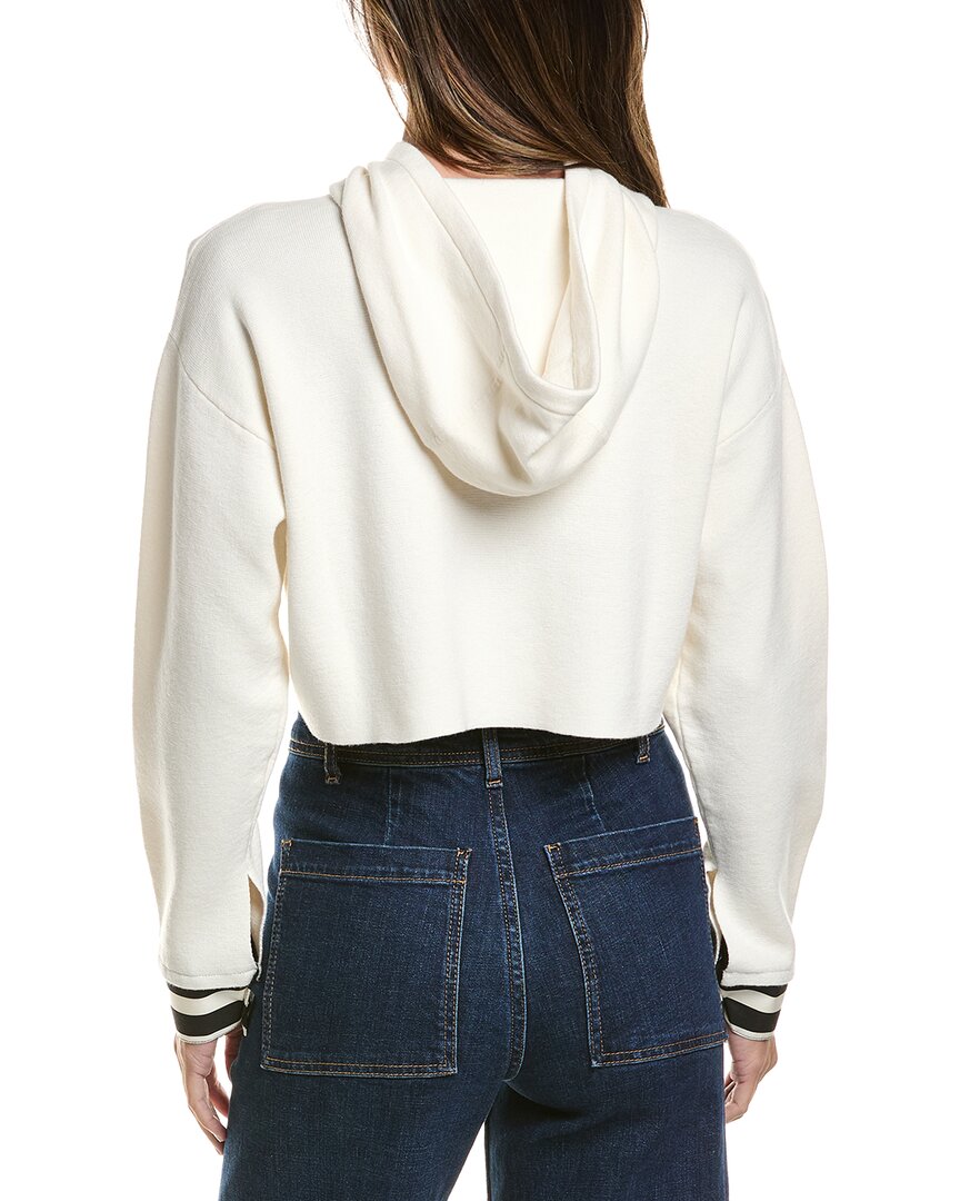3.1 Phillip Lim 3.1 Phillip Lim Cropped Wool-Blend Hoodie