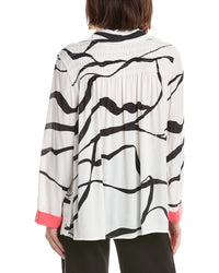 Lemon Grass Shirt Collar Blouse