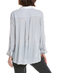 Lemon Grass Beaded Twill Blouse