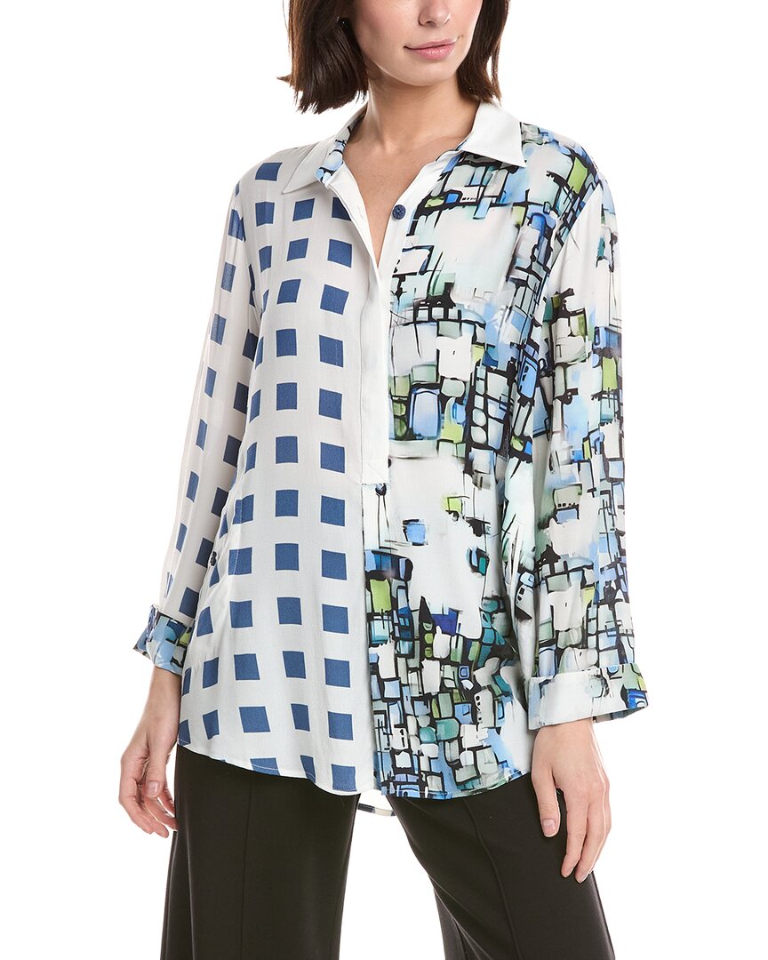 Lemon Grass Pullover Tunic Blouse