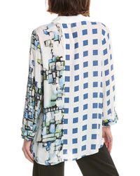 Lemon Grass Pullover Tunic Blouse