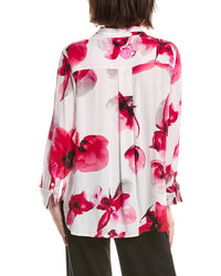 Lemon Grass Beaded Twill Blouse