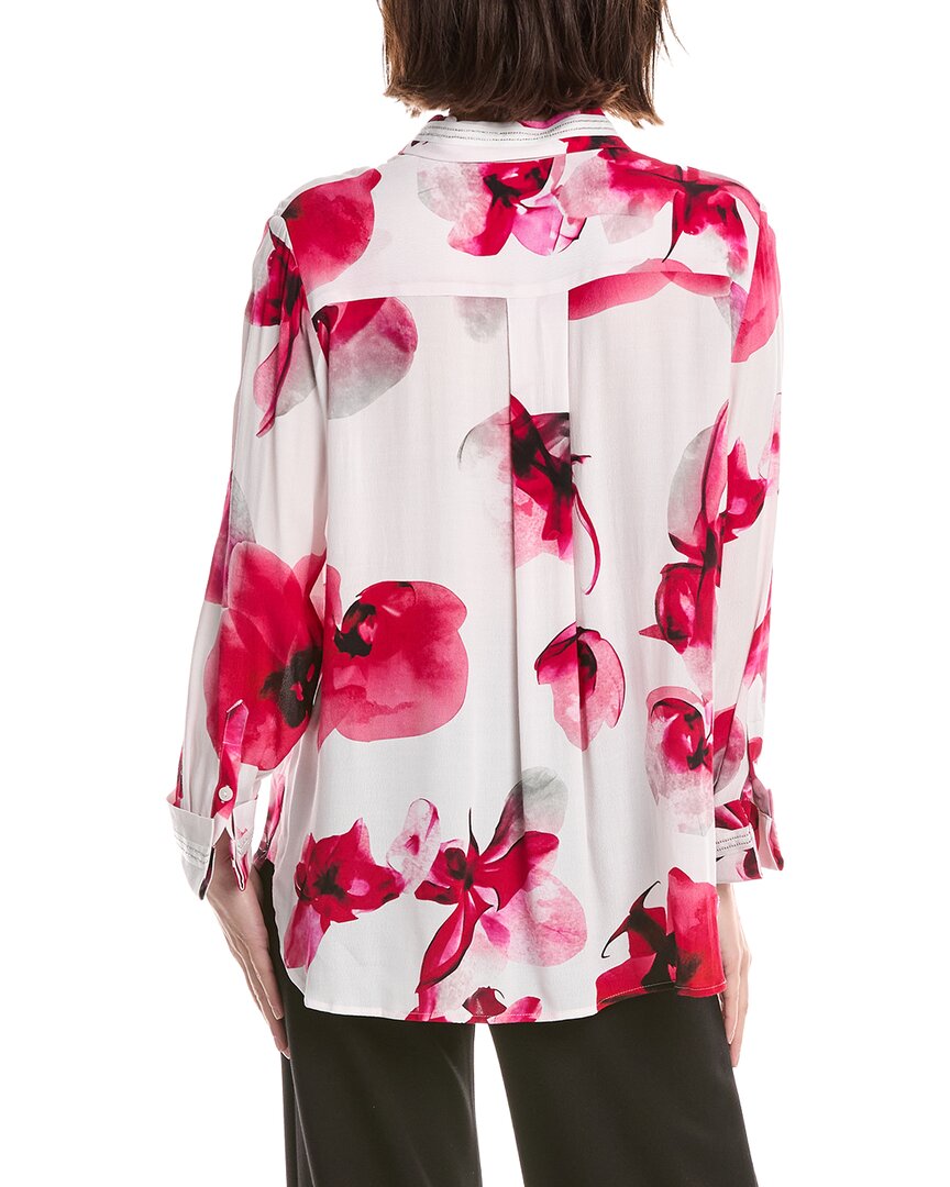 Lemon Grass Beaded Twill Blouse