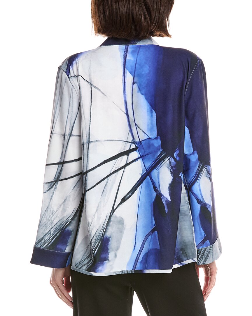 Lemon Grass Reversible Buttoned Cape Jacket