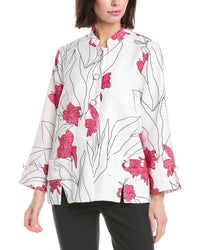 Lemon Grass Stand Collar Jacket