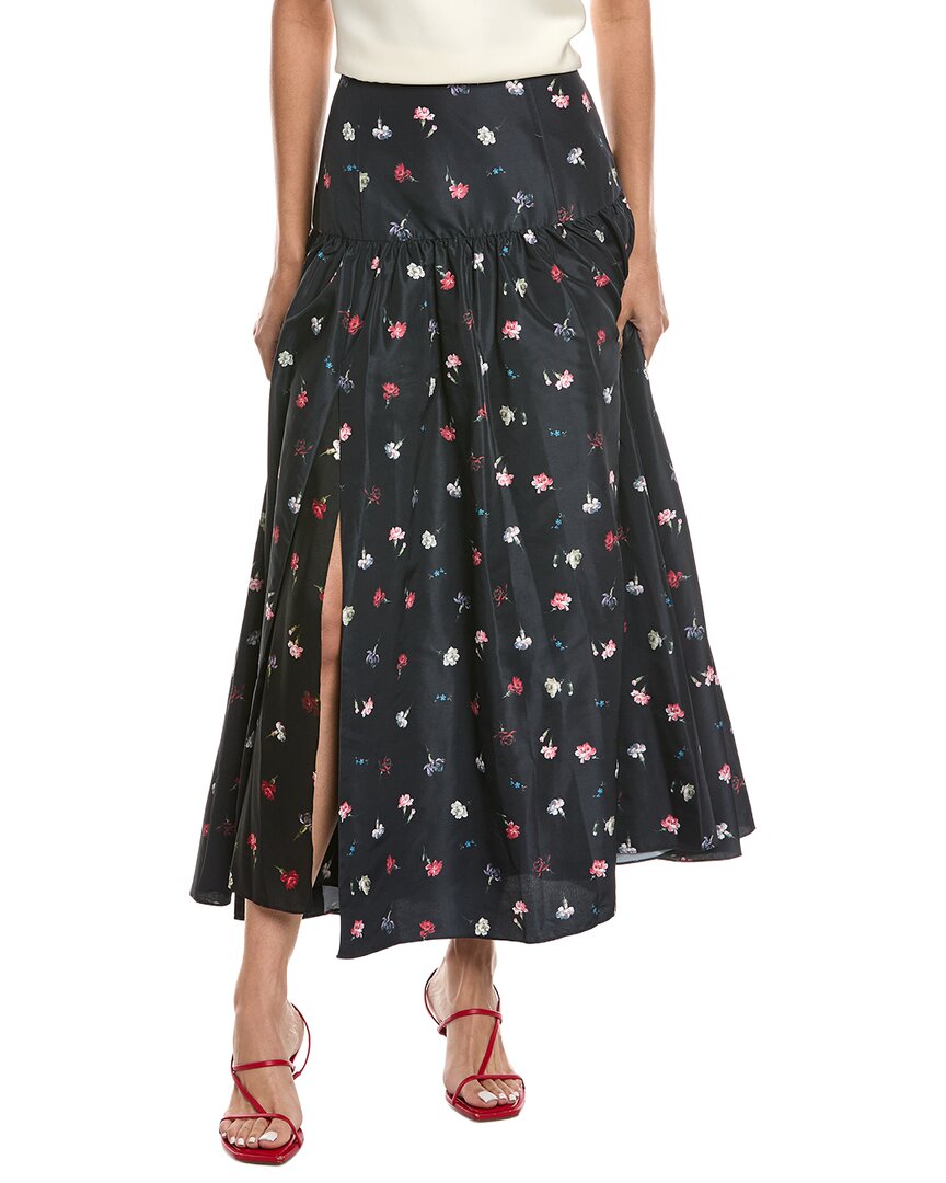 Cinq À Sept Tumbling Carnations Theora Skirt