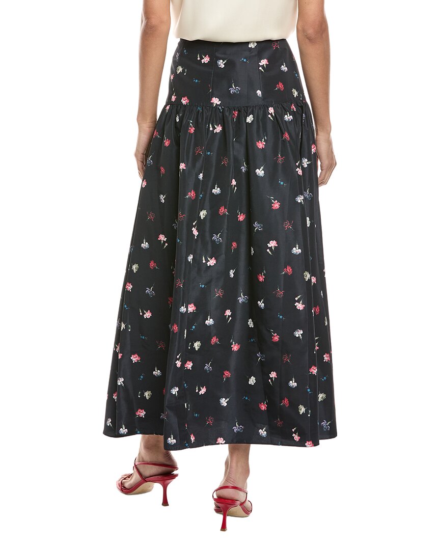 Cinq À Sept Tumbling Carnations Theora Skirt