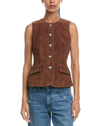Cinq À Sept Chris Suede Vest